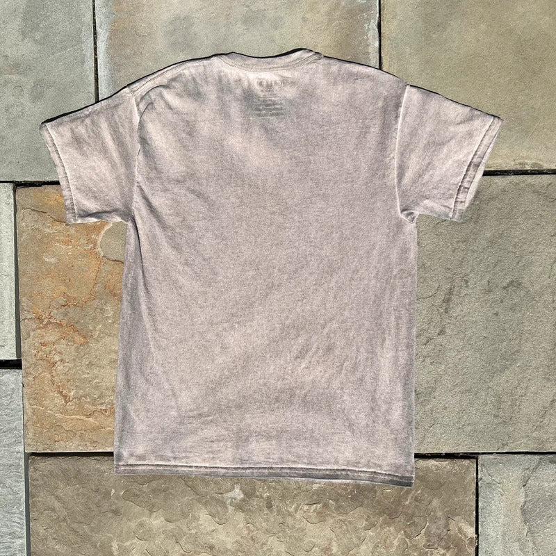 Earth Grey Garment Dyed Reworked Tee