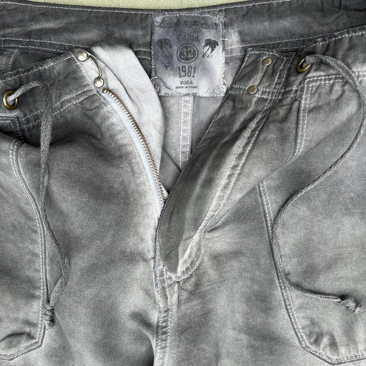 Neo-Vintage Y2K 2006 Overdyed Guess Pants