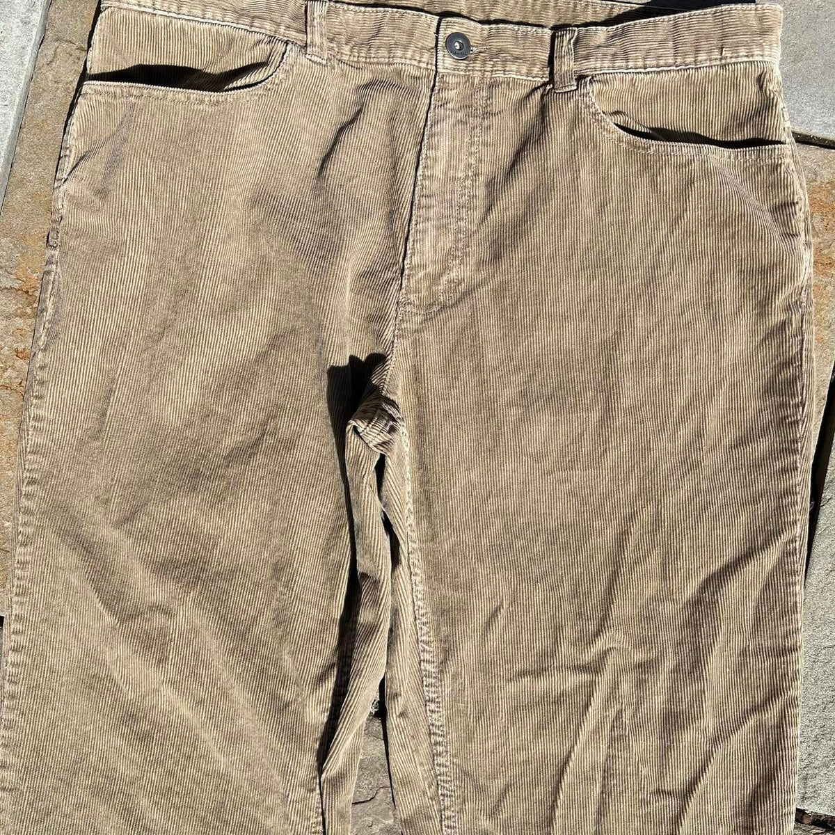 Y2K Calvin Klein Tan Brown Corduroy Pants