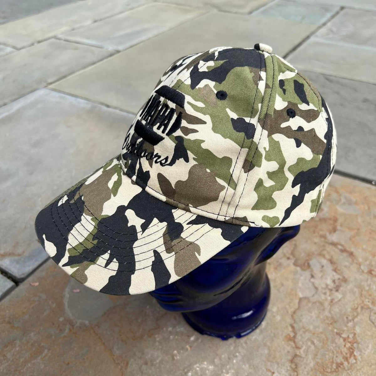 Y2K Napa Outdoor Camo Strapback Hat
