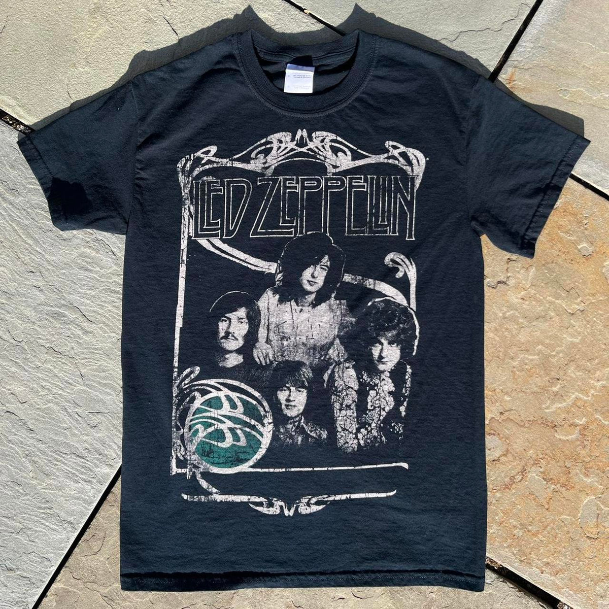 Led Zeppelin Black Band Tee