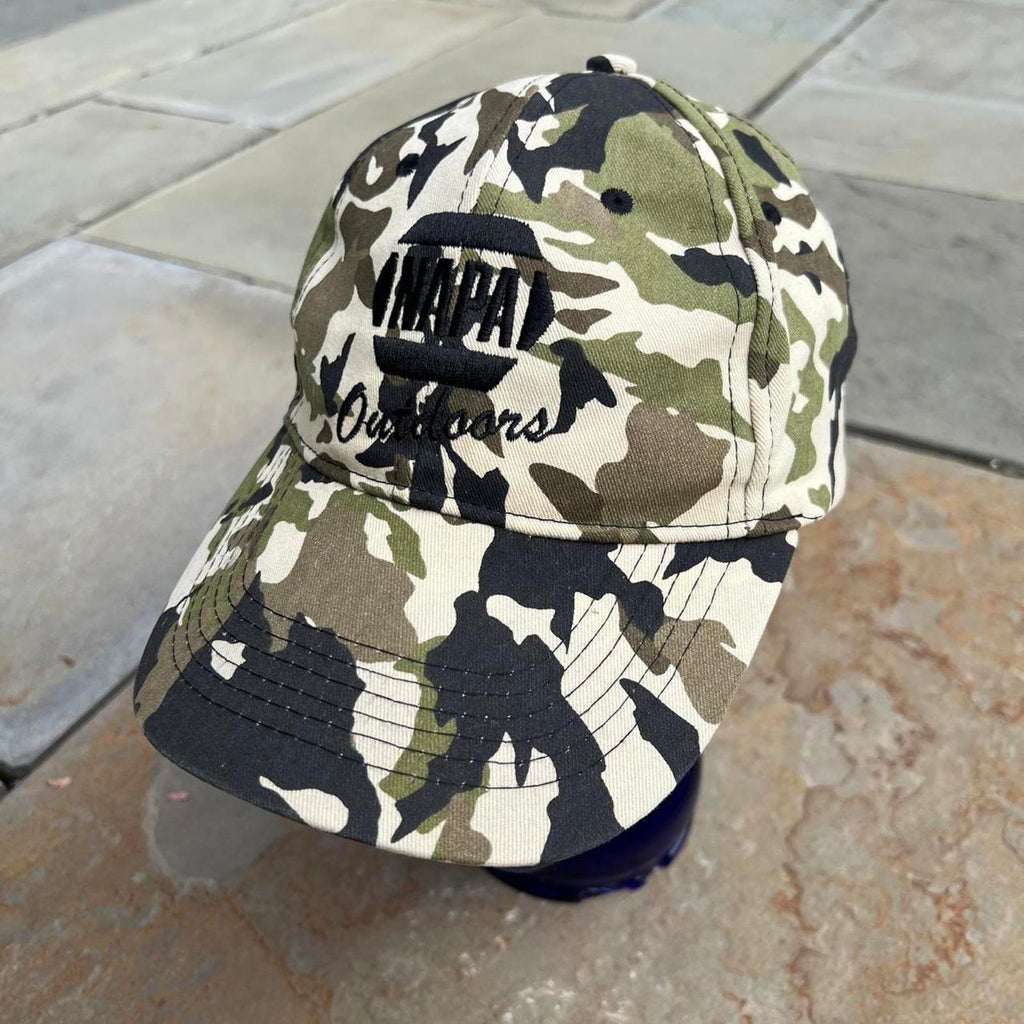 Y2K Napa Outdoor Camo Strapback Hat