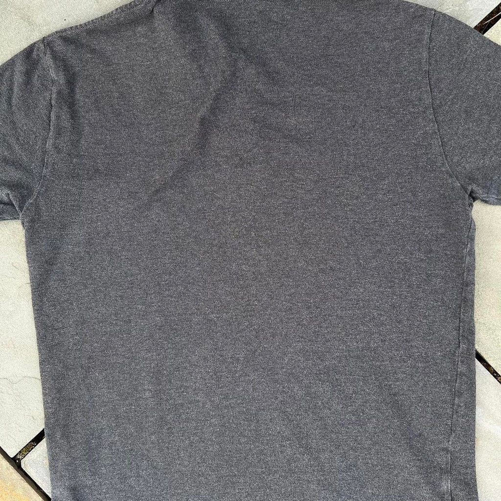 Polo Ralph Lauren Dark Grey Heather Classic Polo Purple Logo