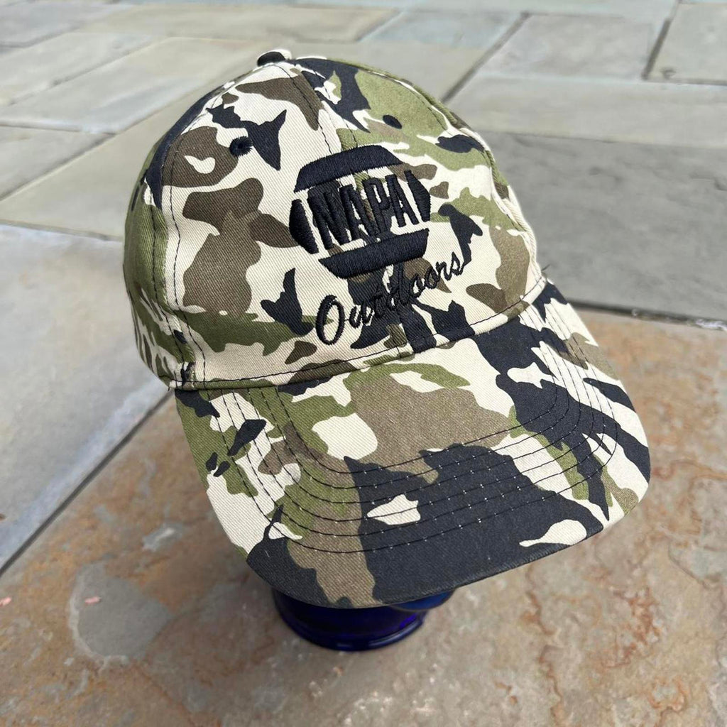 Y2K Napa Outdoor Camo Strapback Hat