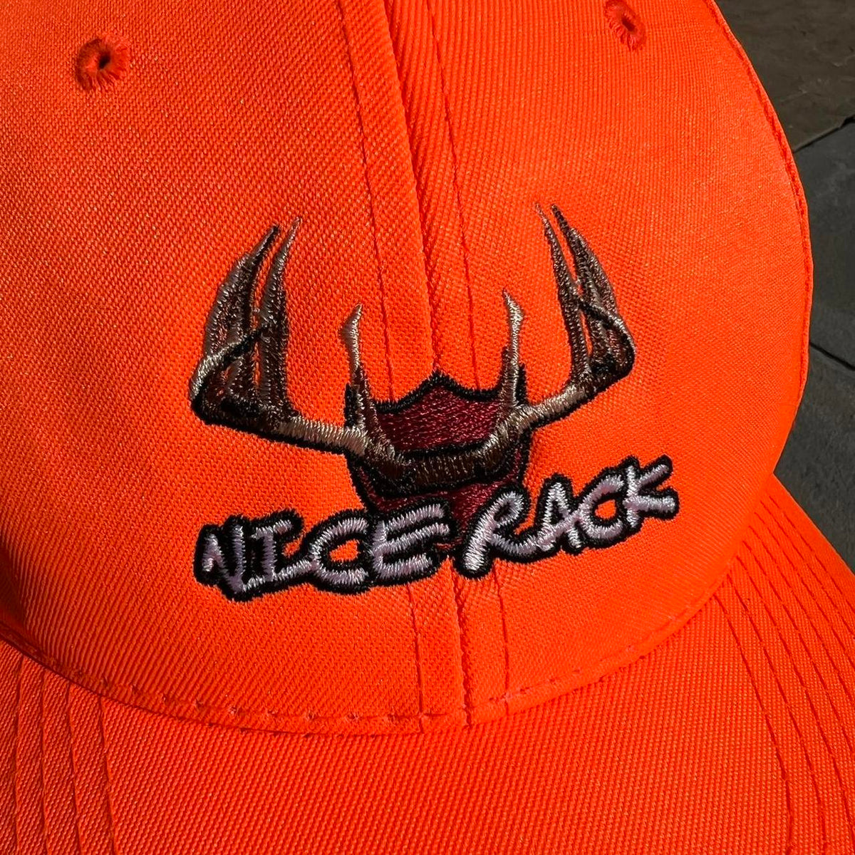 Nice Rack Orange Snapback Hat