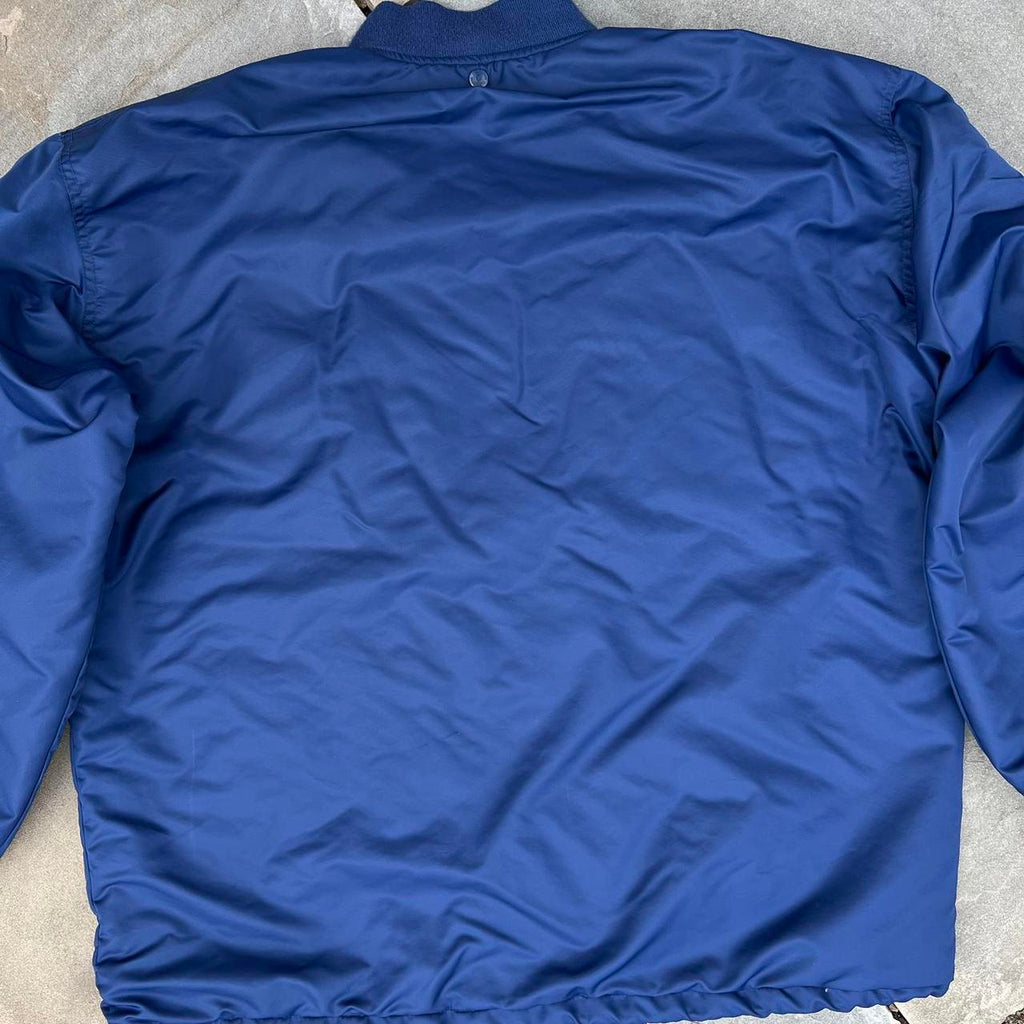 Vintage 90s Starter Dark Blue Lined Bomber