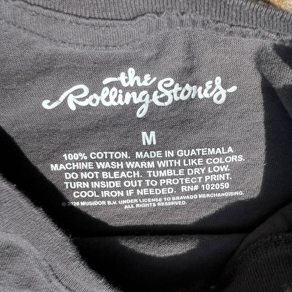 The Rolling Stones Multi Color Hot Lips Logo Band Tee