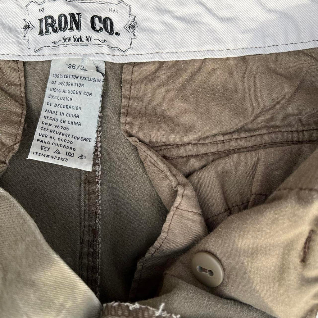 Brown Cargo Utility Pants
