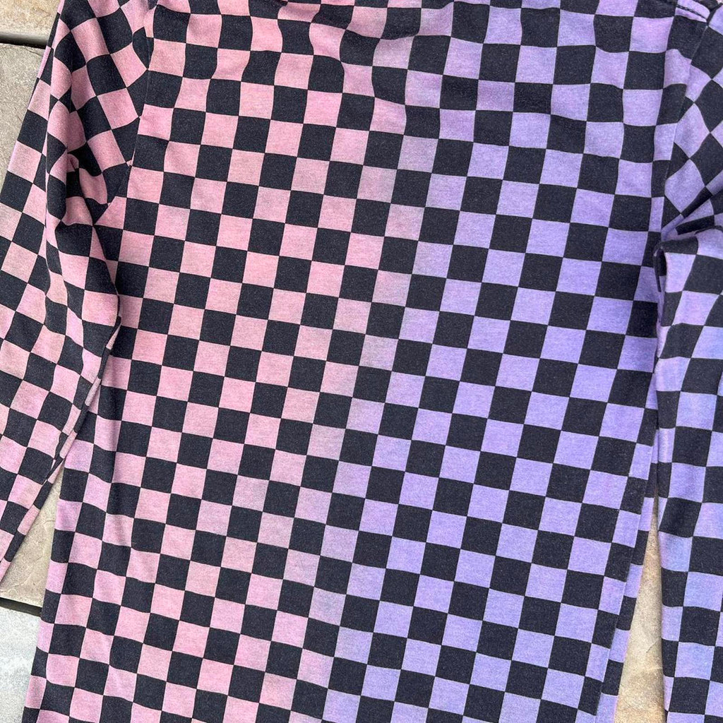 Checker Sunset Fade Reworked Long Sleeve