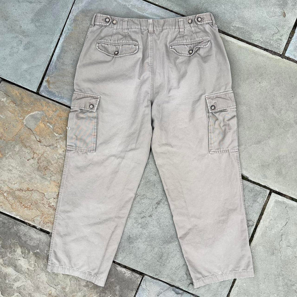 Neo-Vintage Y2K Canvas Cargo Pants