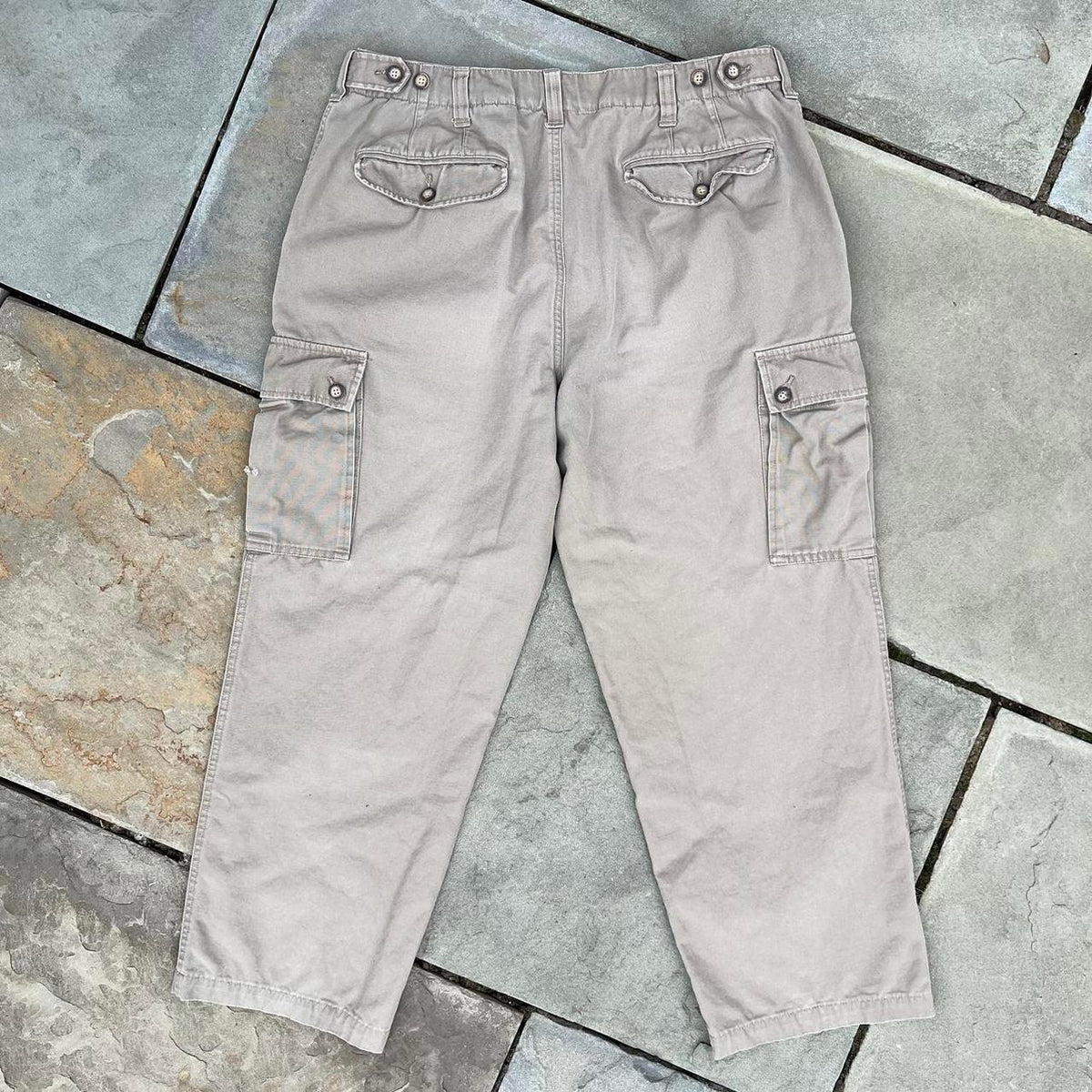 Neo-Vintage Y2K Canvas Cargo Pants