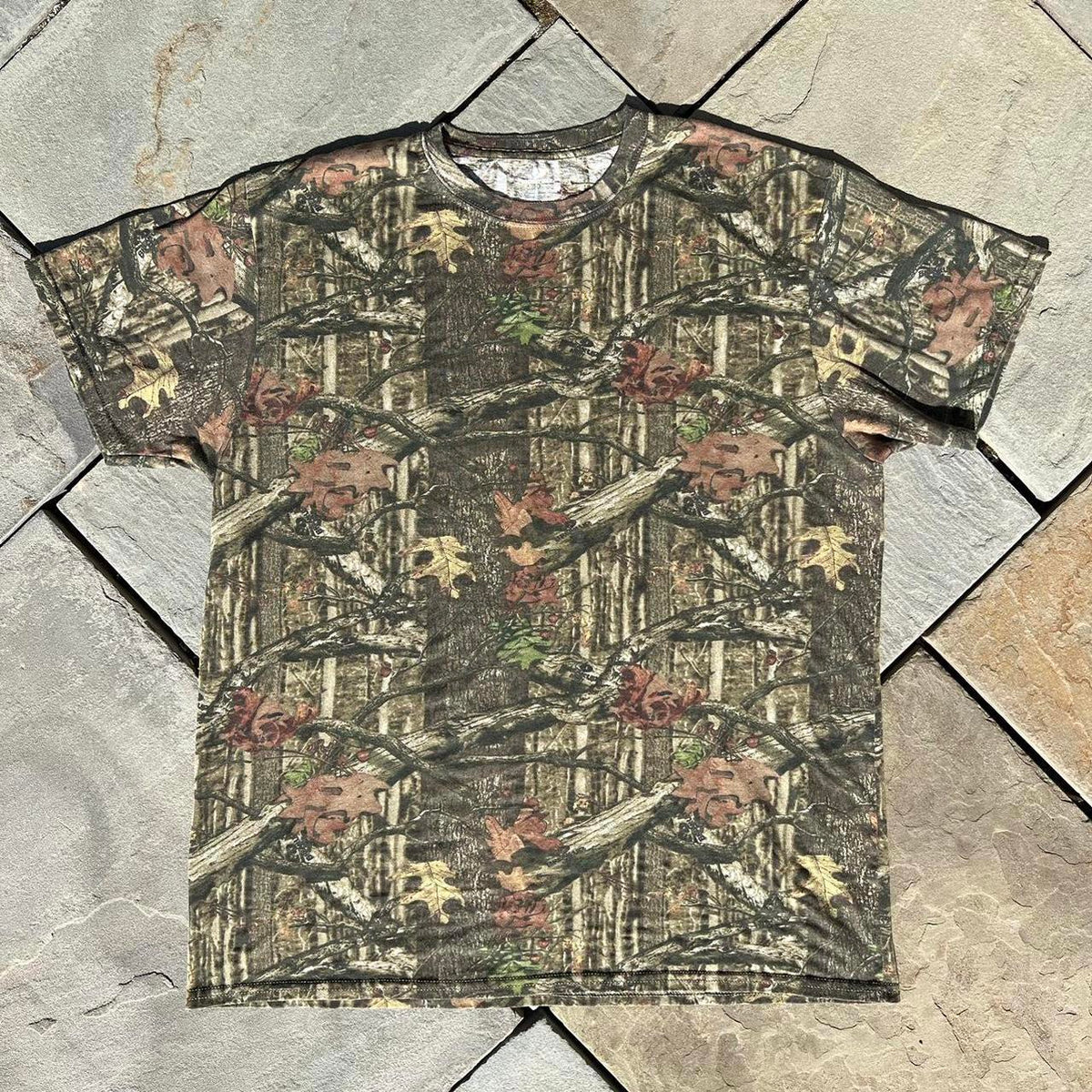 Mossy Oak Woodland Camo T-Shirt Break Up Infinity