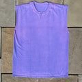 Reworked Purple Hazy Cut Off Sleeveless Tee