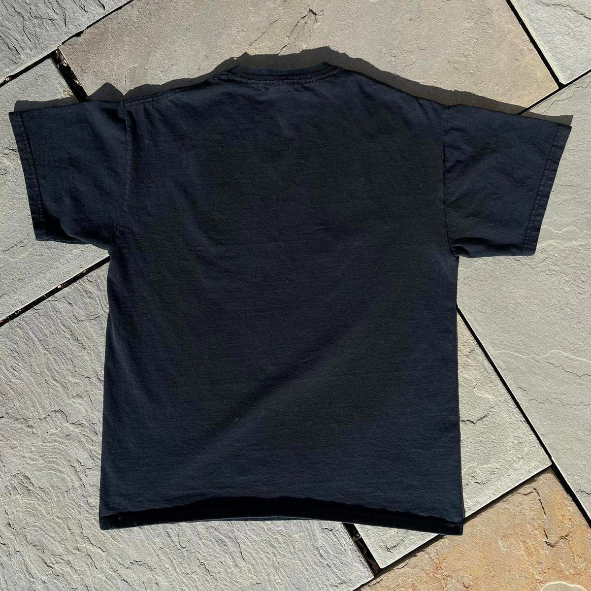 Black Huntington Beach California Surfing Graphic T-shirt