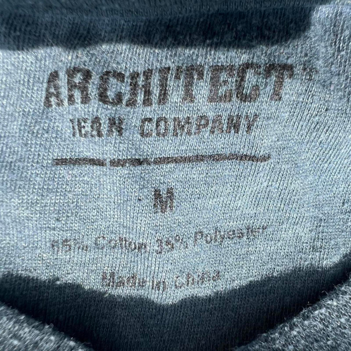 Y2K Reworked Upcycled Darkened Blue Thermal
