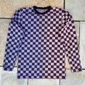 Checker Sunset Fade Reworked Long Sleeve