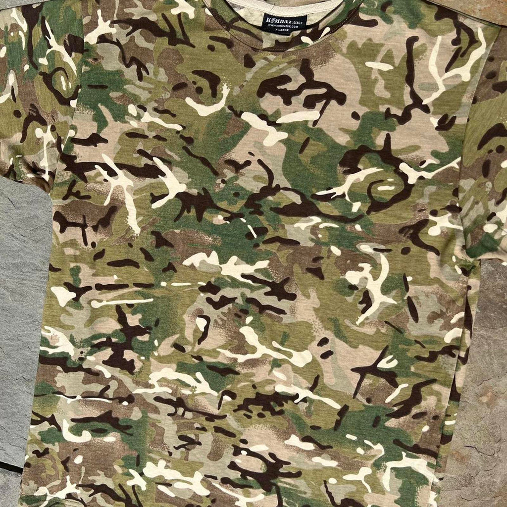 UK British Camo Pattern T-shirt