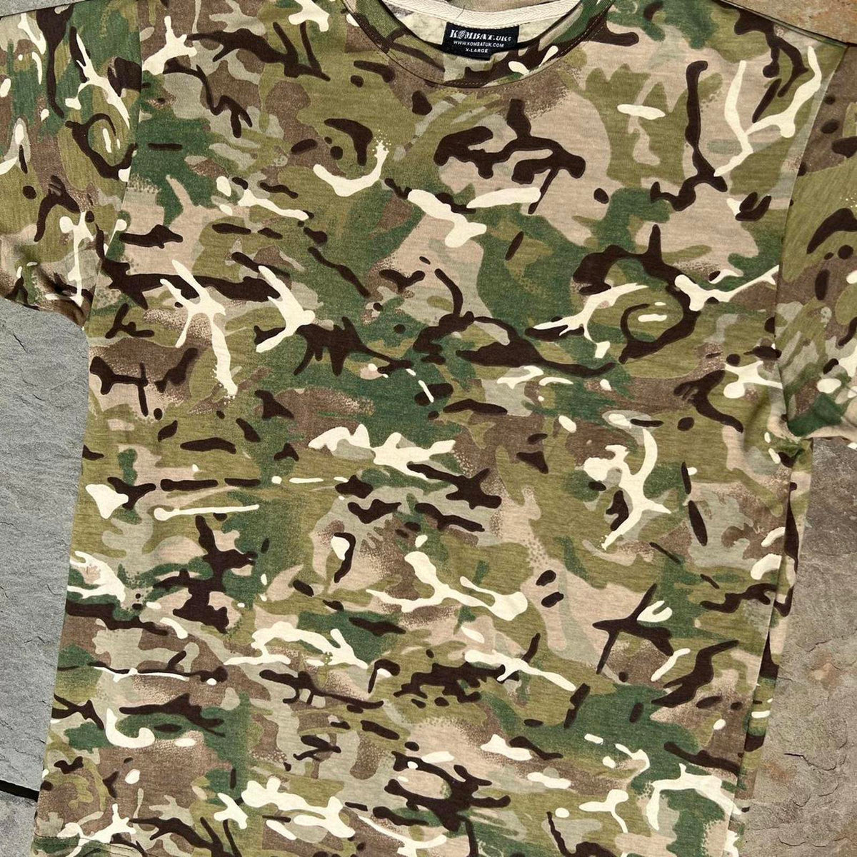 UK British Camo Pattern T-shirt