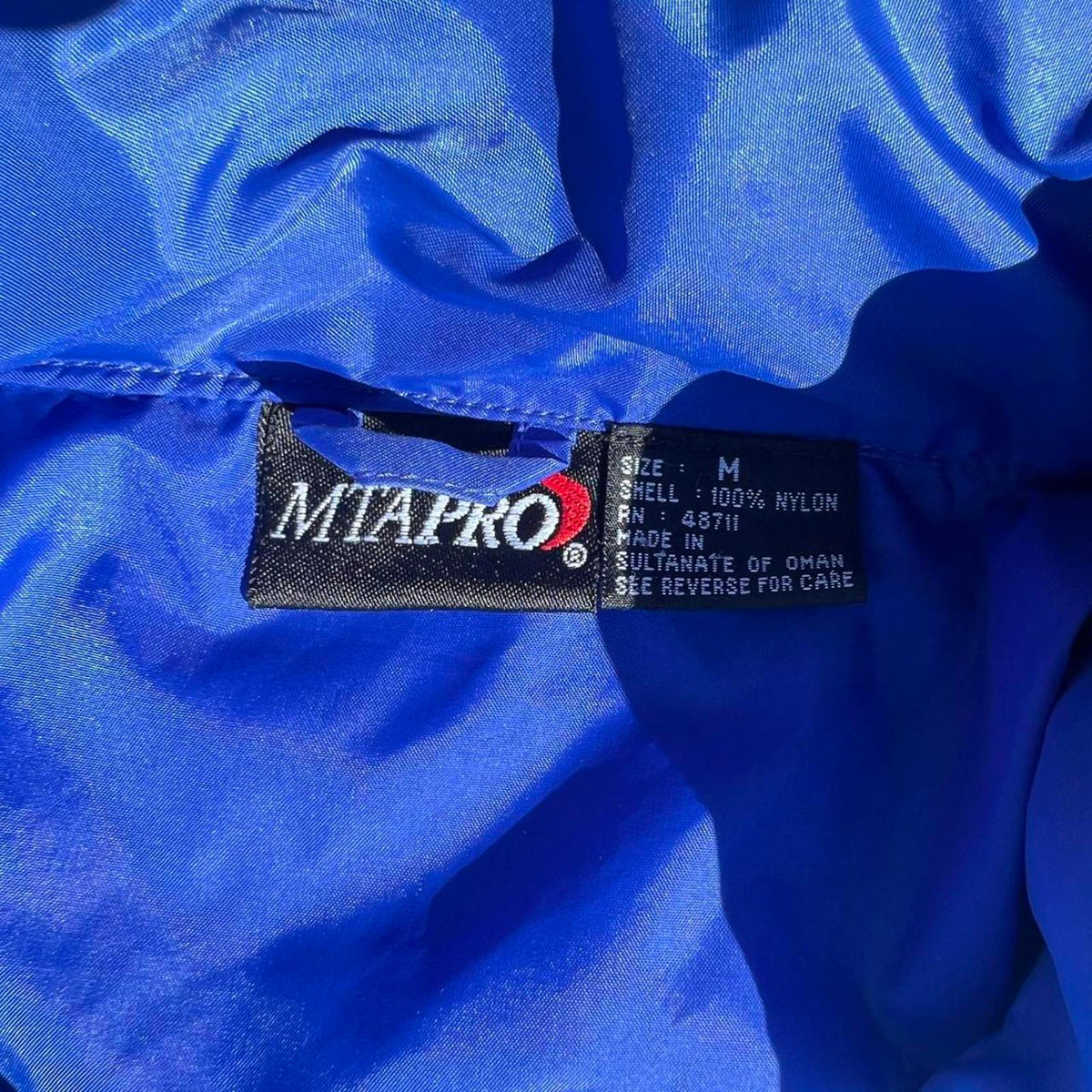 Vintage 90s Teal/Blue Colorblock Pullover Anorak Windbreaker