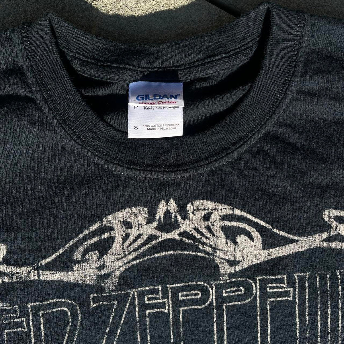 Led Zeppelin Black Band Tee