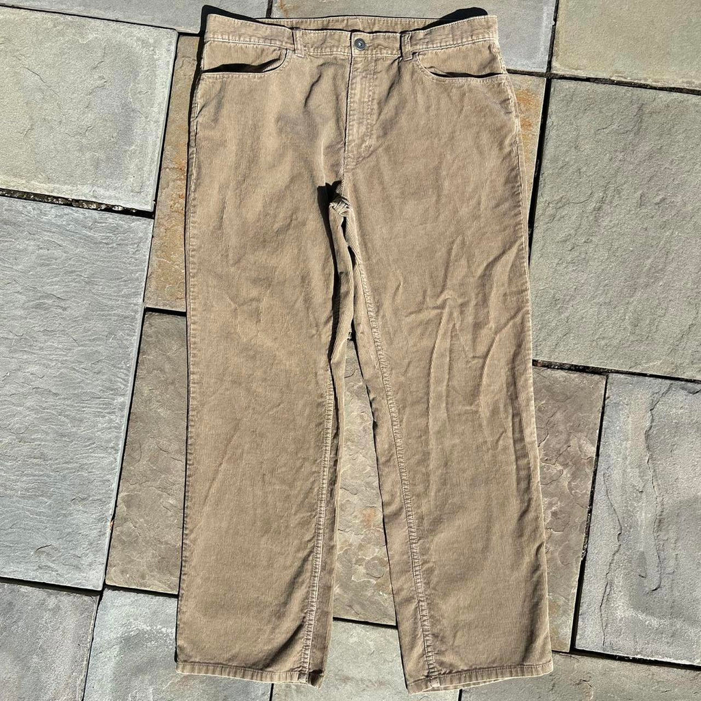 Y2K Calvin Klein Tan Brown Corduroy Pants