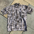 Men's Black and Grey Shirt