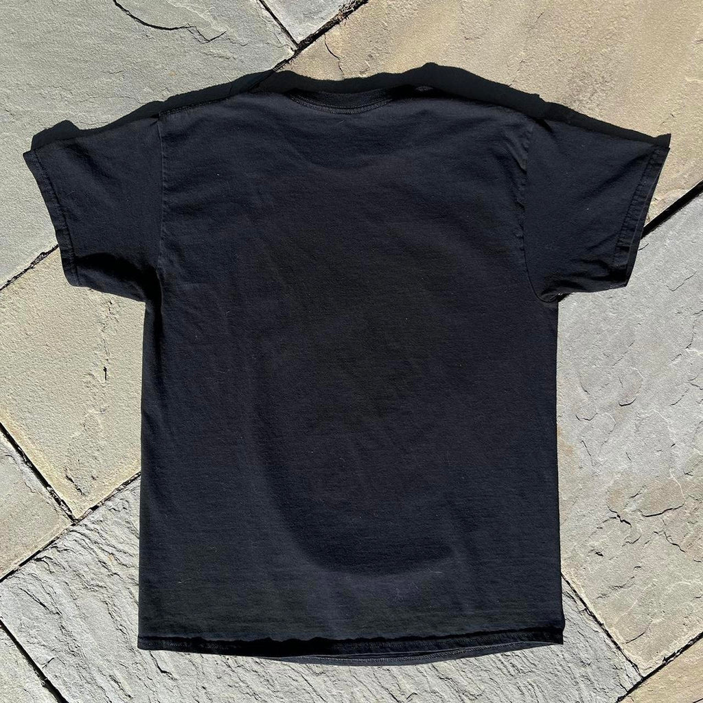 Black Mushroom Skulls Graphic T-shirt