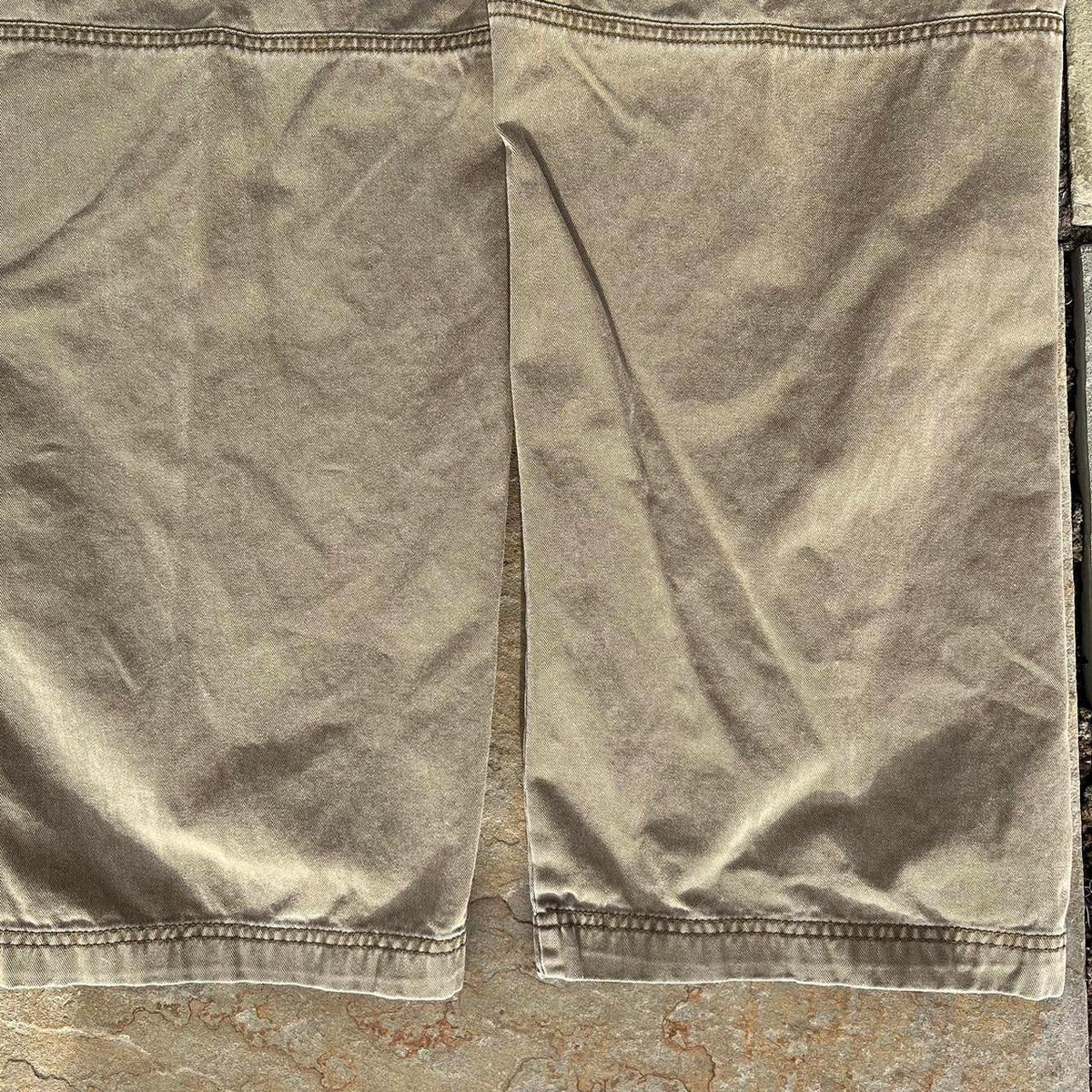 Y2K Utility Cargo Pants Dark Khaki