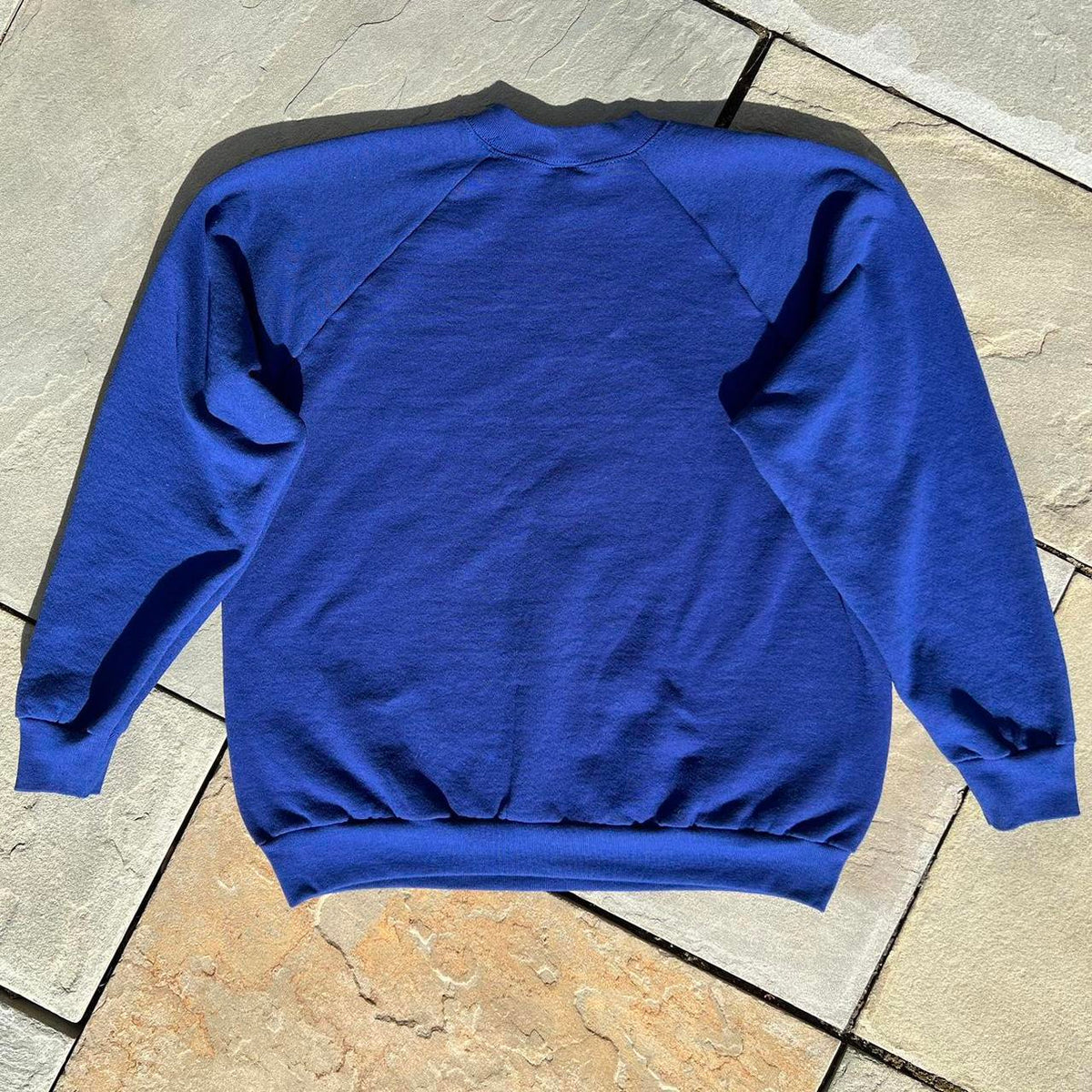Vintage 80s Dark Blue Crewneck Sweatshirt Made in USA