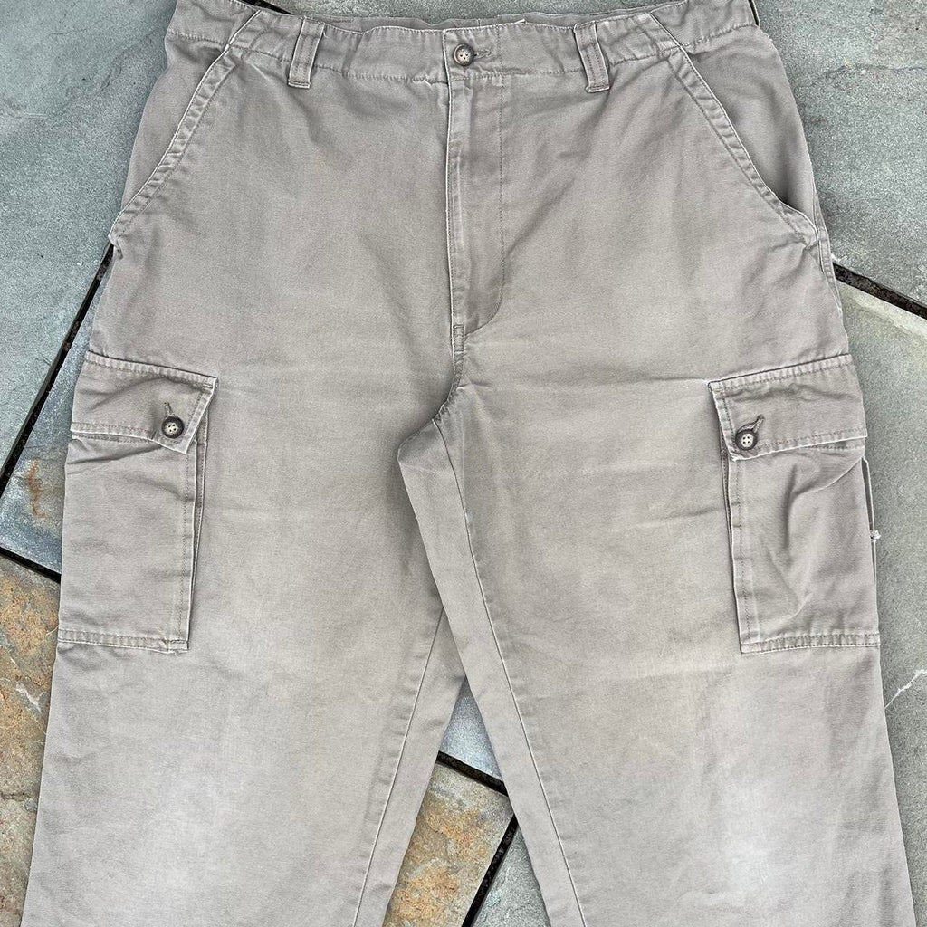Neo-Vintage Y2K Canvas Cargo Pants