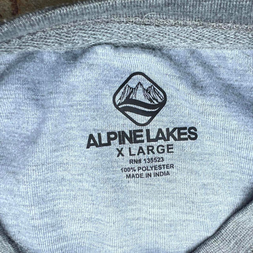 Grey Heather Waffle Knit Thermal