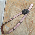 Hollister Co. Women's Tan and Pink Belt