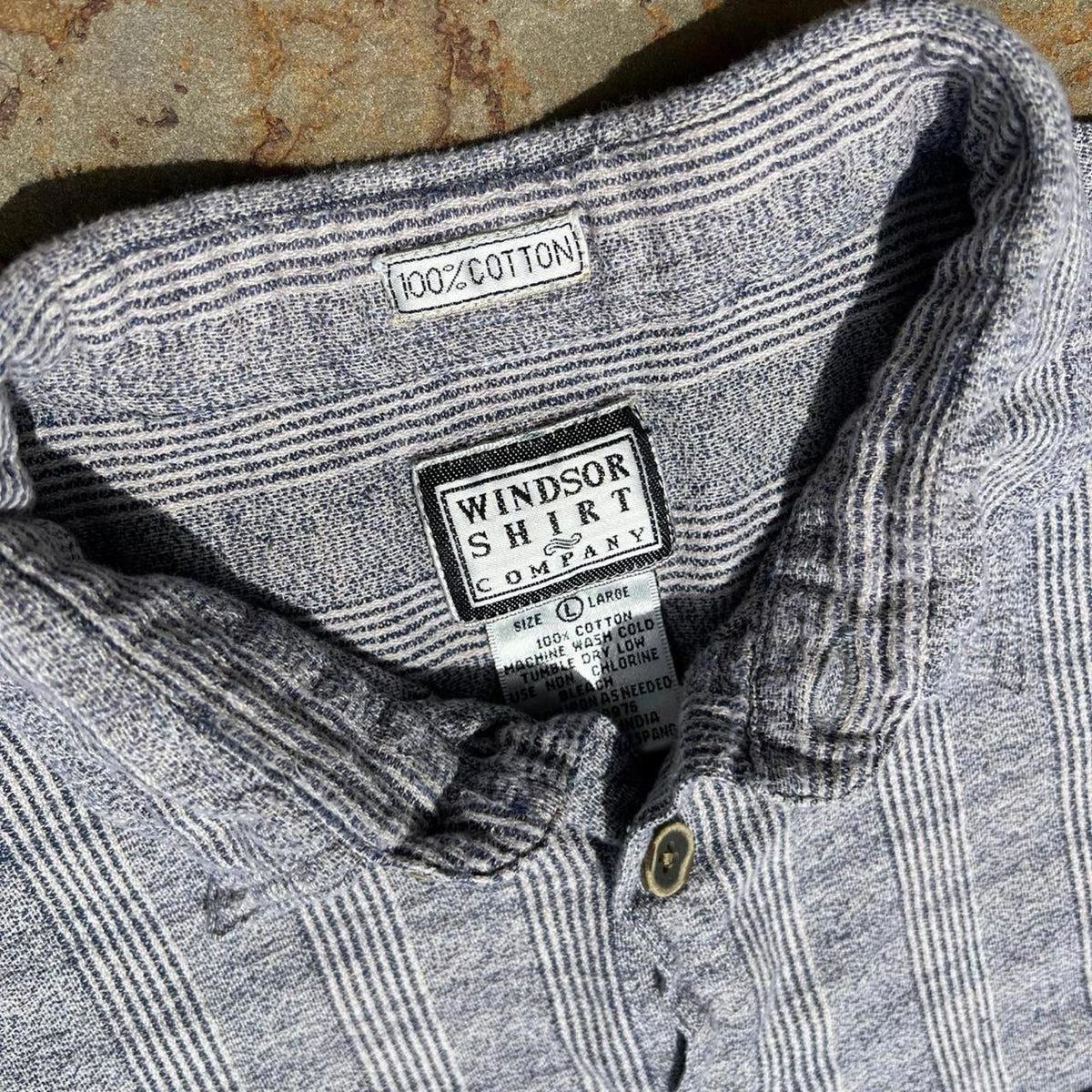 Neo-Vintage 90s Vertical Plaid Stripe Shirt