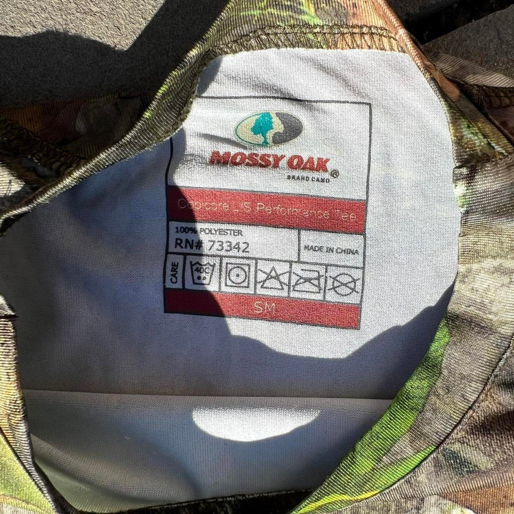 Mossy Oak Obsession Woodland Camo Wicking T-shirt