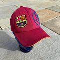 FCB Football Club Barcelona Dark Red Flexfit Hat