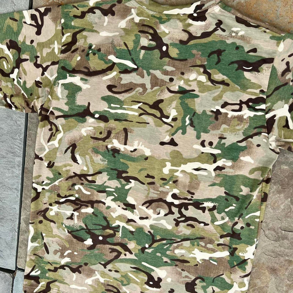 UK British Camo Pattern T-shirt
