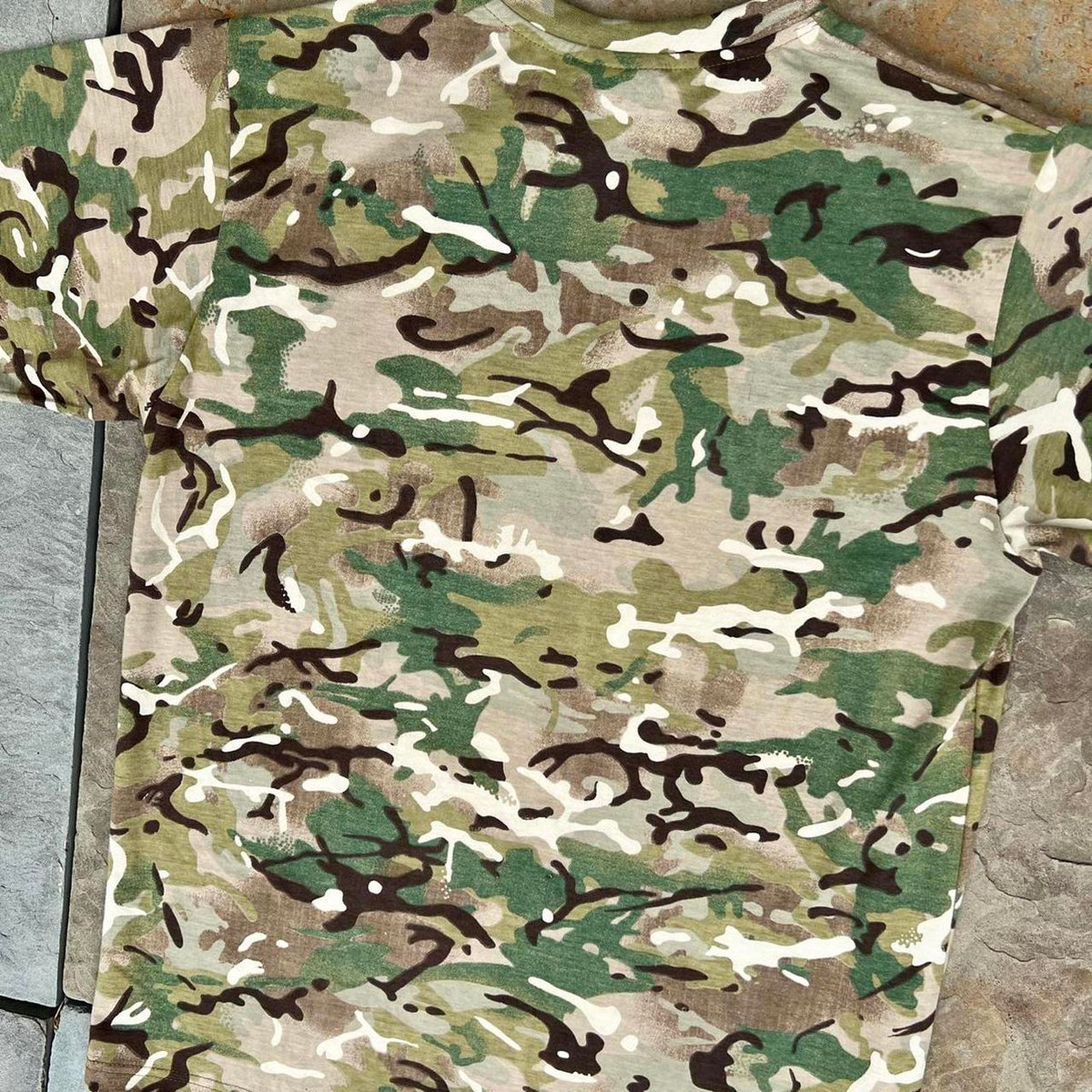 UK British Camo Pattern T-shirt