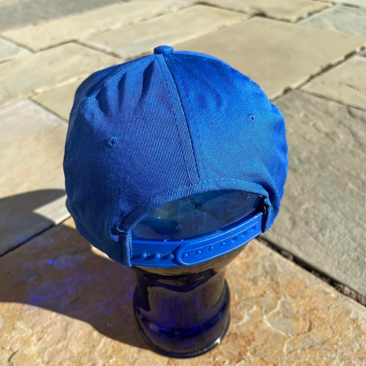 Neo-Vintage 90s Blue Alaska Whale Rope Snap Back Dad Hat