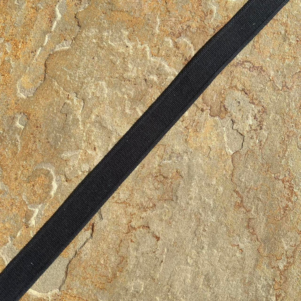 Nike Black Canvas Brown Leather Belt