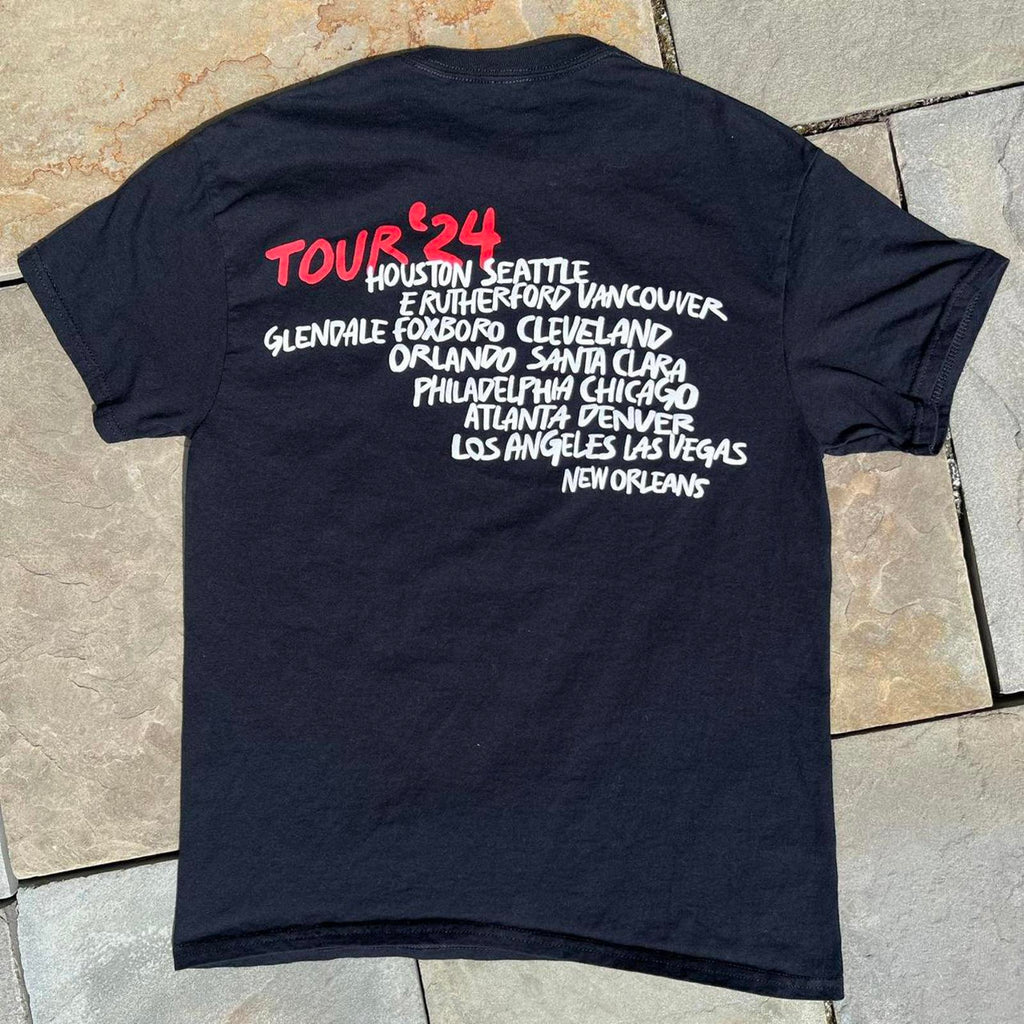 The Rolling Stones Hackney Diamonds 2024 Tour Band Tee