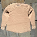 Neo-Vintage Y2K 2006 Tan Texture Knit Long Sleeve