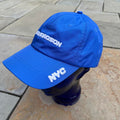 NWT Richardson NYC Blue Nylon Strapback Hat