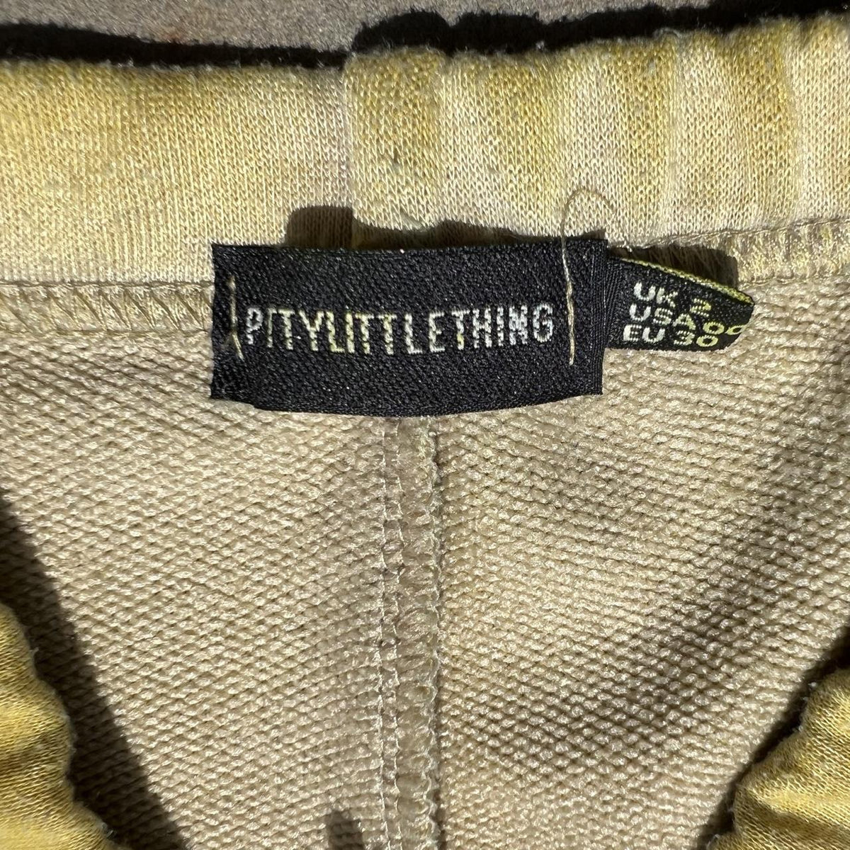 2-Tone Yellow Overdye Sweatpants