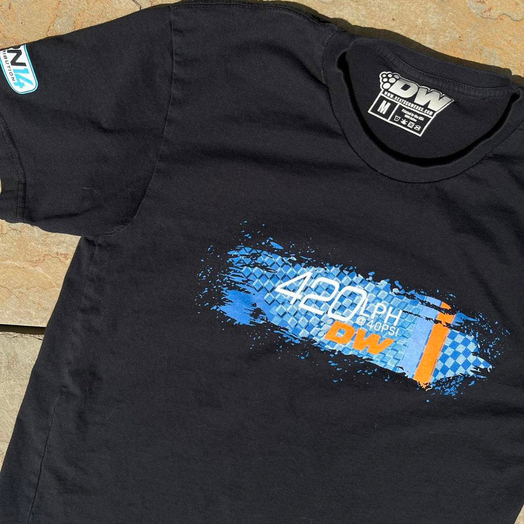 Deatschwerks Fuel Pumps 420 LPH Racing Black T-shirt