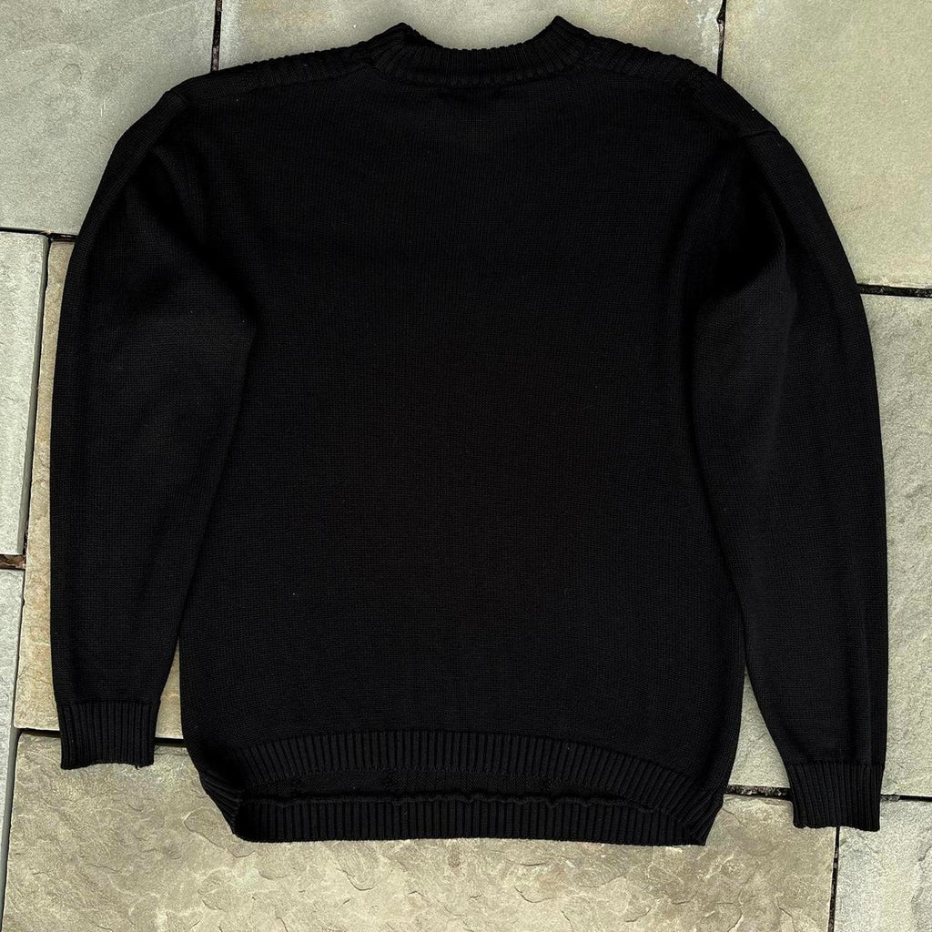 Vintage 90s Knit Chest Pattern Crewneck Sweater
