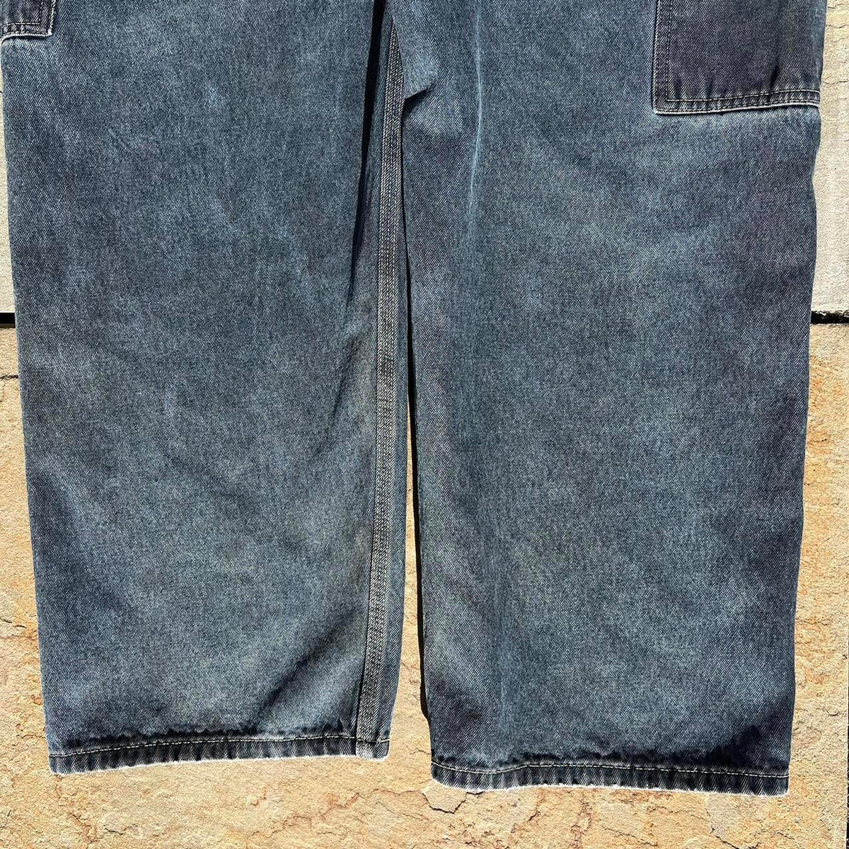 Vintage Y2K 2001 Overdye Levis Reworked Carpenter Work Jeans