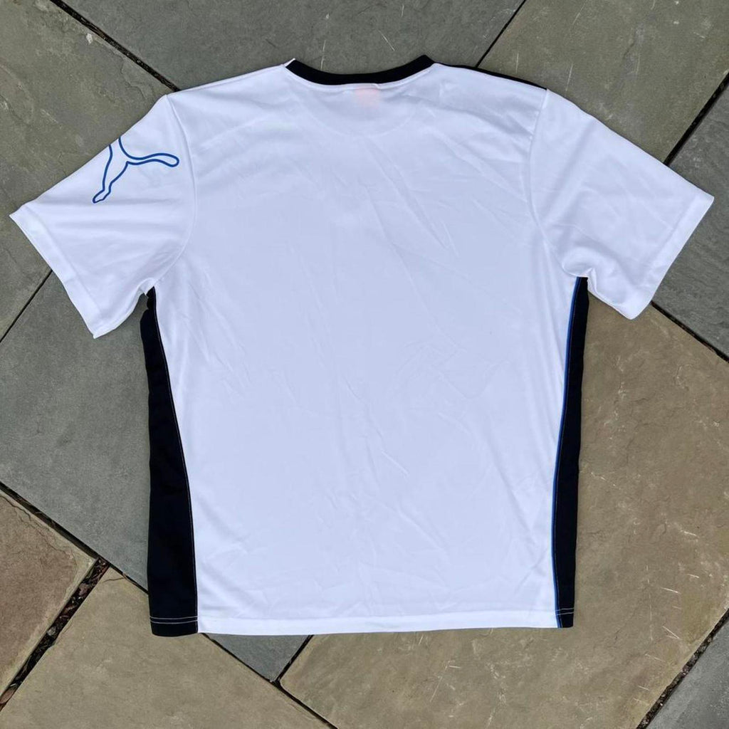 Puma Men's White and Black Tshirt