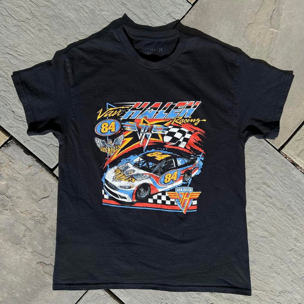 Van Halen Racing Black T-Shirt