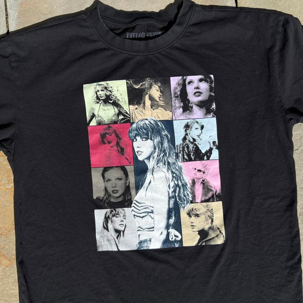 Taylor Swift The Era’s Tour Black Band Shirt