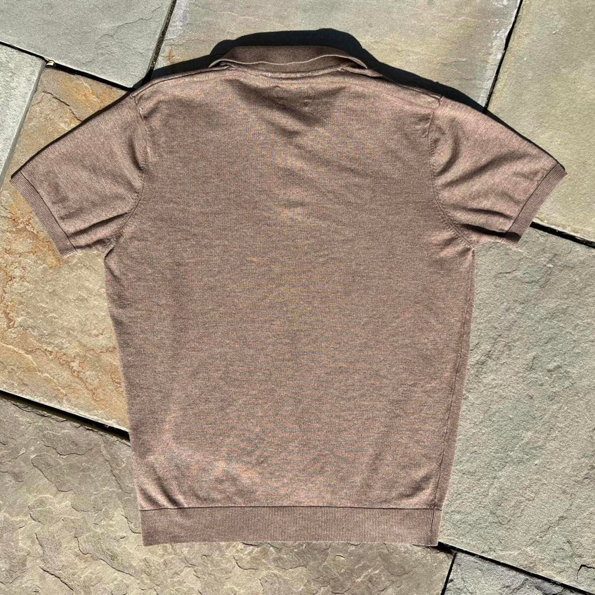 Brown Polo Sweater